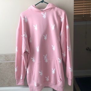 Oversized Playboy Hoodie